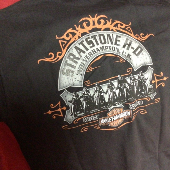 HARLEY-DAVIDSON Wolverhampton U.K. tshirt - Picture 3 of 3
